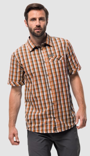 Рубашка с коротким рукавом Jack Wolfskin Napo River Shirt