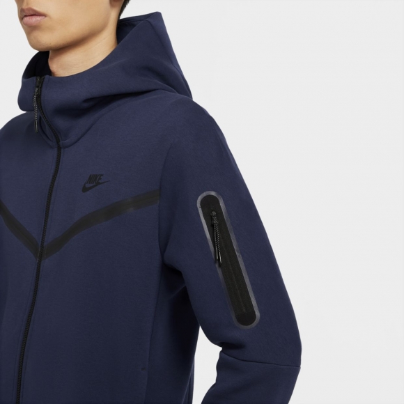 Спортивная ветровка Nike NSW TCH FLC hoodie fz wr