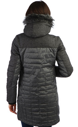 Superdry - Длинное зимнее пальто  Elements Tweed Hooded Parka