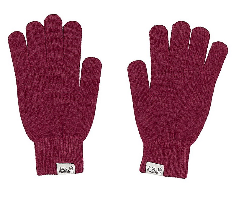 Jack Wolfskin — Перчатки трикотажные RIB GLOVE WOMEN