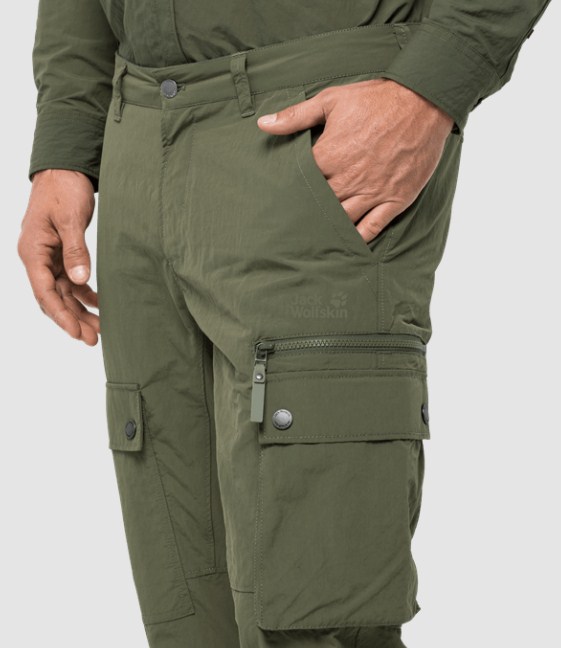 Jack Wolfskin - Мужские туристические брюки Lakeside Pants M