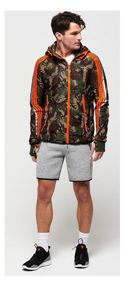 Superdry - Непродуваемая куртка для мужчин Sprint Attacker Camo Jacket