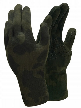 Перчатки функциональные влагоотталкивающие DexShell Camouflage Glove