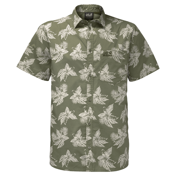 Jack Wolfskin — Рубашка с коротким рукавом HOT CHILI TROPICAL SHIRT