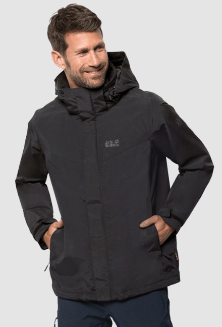 Jack Wolfskin - Дышащая мужская куртка Three Peaks Jacket M