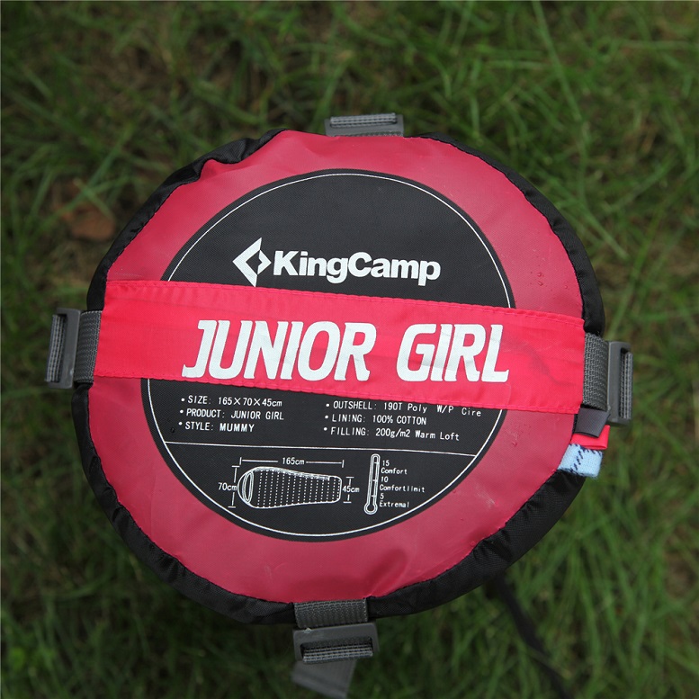 KingCamp - Легкий спальный мешок Junior (комфорт +15С)