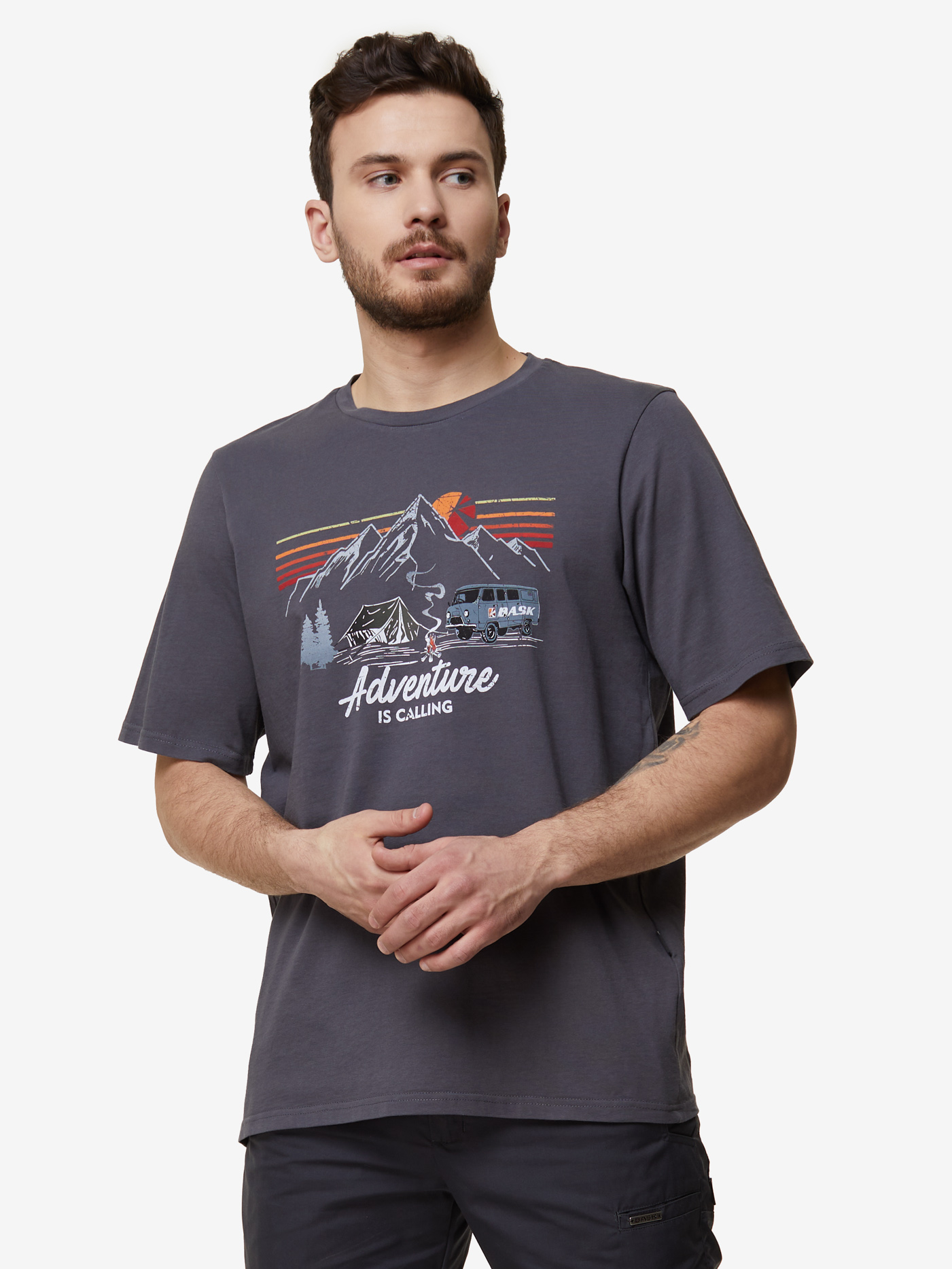 Лёгкая мужская футболка Bask Heritage