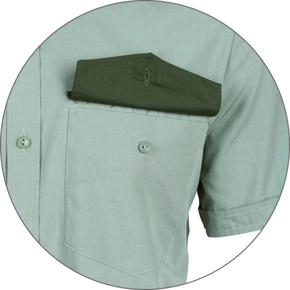 Сплав - Удобная рубашка Охранник короткий рукав