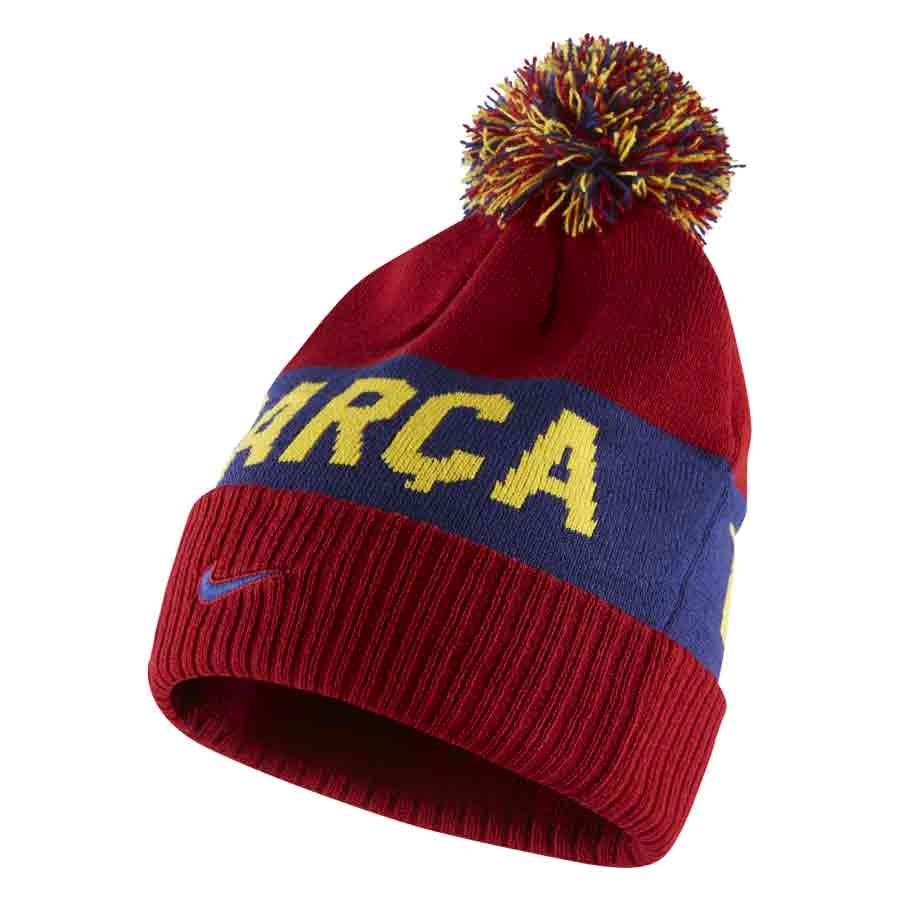 Теплая спортивная шапка Nike FC Barcelona