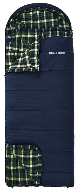 Трехсезонный спальник-одеяло правый Trek Planet Chelsea XL Comfort (комфорт -3)