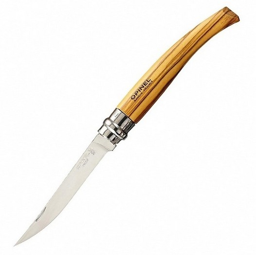 Нож удобный филейный Opinel №8 VRI Folding Slim