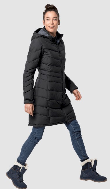 Пуховое женское пальто Jack Wolfskin Selenium Coat