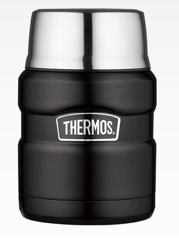 Термос с широким горлышком Thermos SK 3000 BK Matt Black