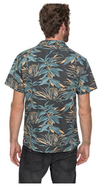 Quiksilver - Пестрая мужская рубашка Aloha Tiger