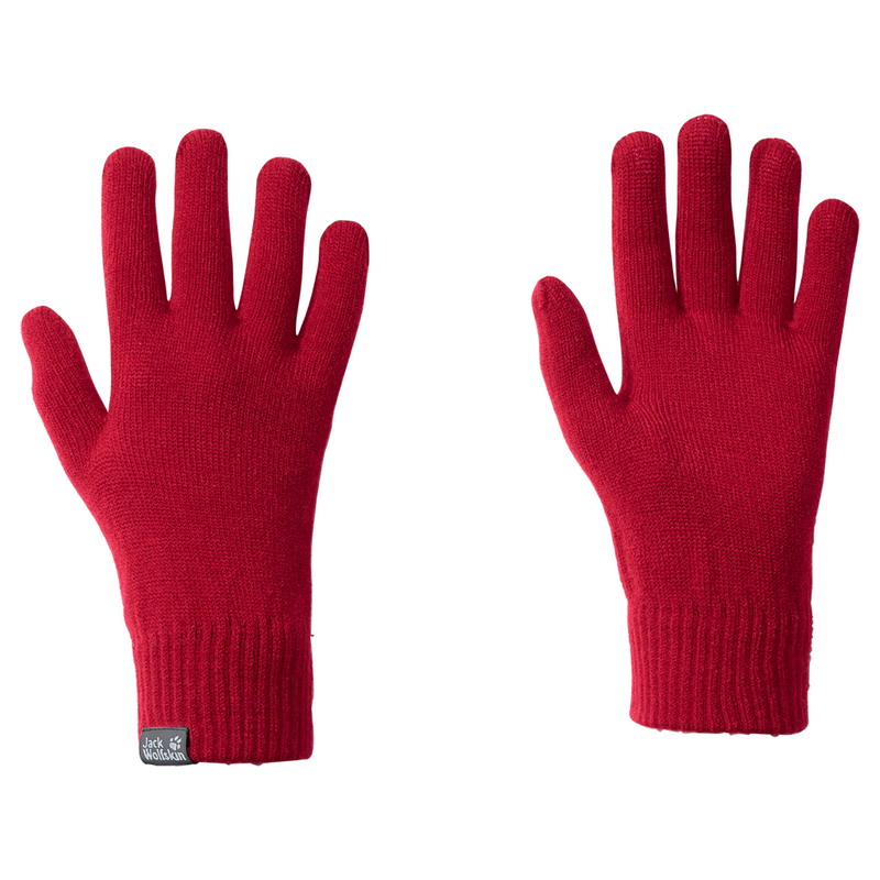 Jack Wolfskin — Перчатки трикотажные RIB GLOVE WOMEN