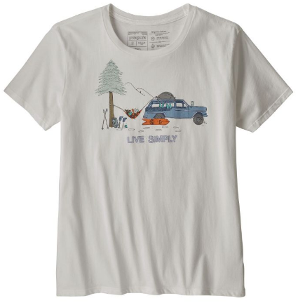 Patagonia - Женская футболка Live Simply Lounger Organic Crew T-Shirt