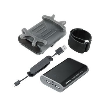 Крепление для телефона с блоком питания Topeak Smartphone Holder w/powerpack 7800mAh