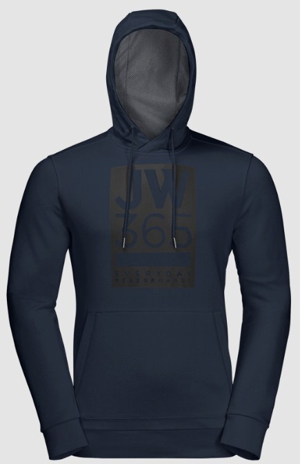 Теплый худи для мужчин Jack Wolfskin 365 Hoody M