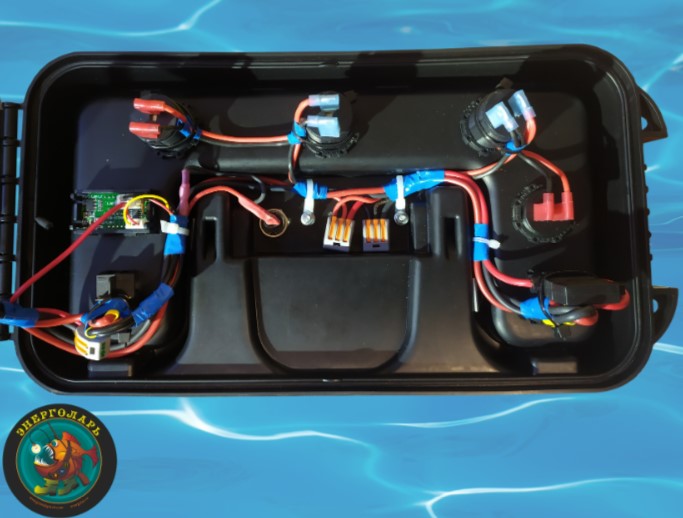 Энерголарь - Ударопрочный ящик для аккумулятора Водник-1