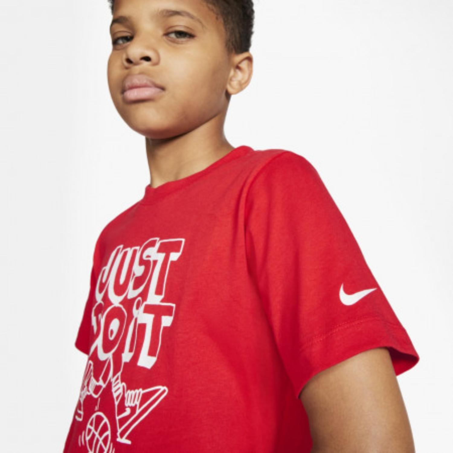 Спортивная детская футболка Nike B Nsw Tee JDI Cartoon Legs