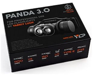Яркий луч - Компактный налобный фонарь YLP Panda 3.0 Accu