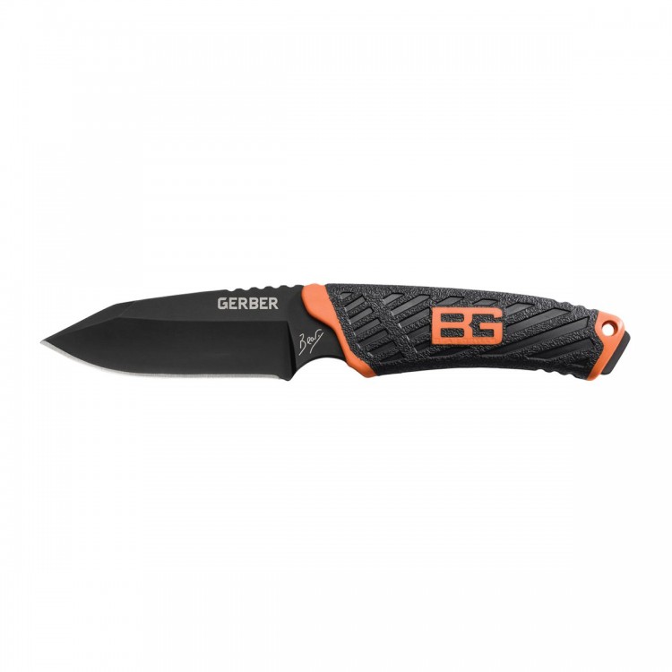 Gerber - Нож с прорезиненной ручкой Gerber Bear Grylls Compact Fixed Blade