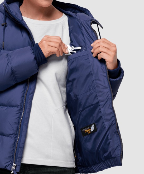 Теплая женская куртка Jack Wolfskin Crystal Palace Jacket W