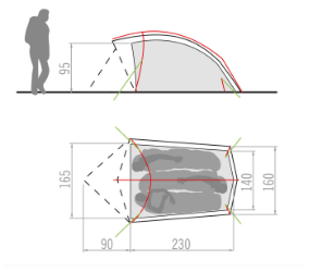 Трехсезонная палатка Vaude Taurus 3P
