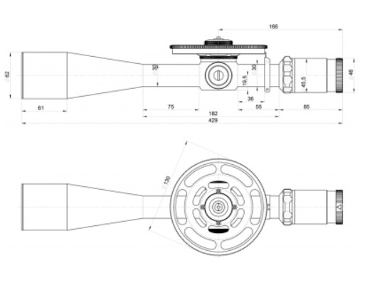 Kahles - Уникальный прицел K1050i 10-50x56 MHR