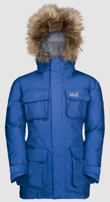 Зимняя водонепроницаемая куртка Jack Wolfskin Ice Explorer Jacket Kids