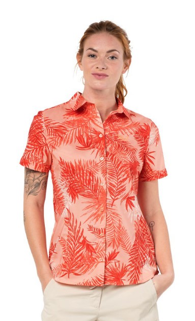 Jack Wolfskin - Рубашка с защитой от УФ-излучения Sonora Palm Shirt
