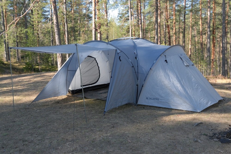 Большая шестиместная палатка Talberg Delta 6