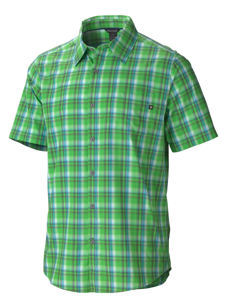 Marmot - Рубашка практичная стильная Alder Plaid SS
