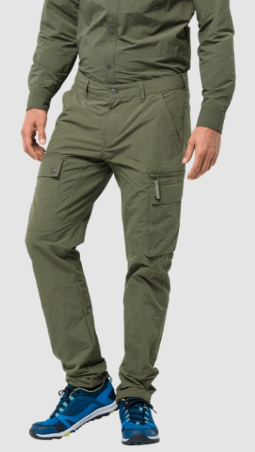 Jack Wolfskin - Мужские туристические брюки Lakeside Pants M