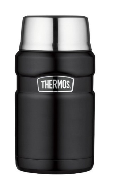 Thermos - Термос для еды с ложкой SK3020-BK King food jar 0.71L