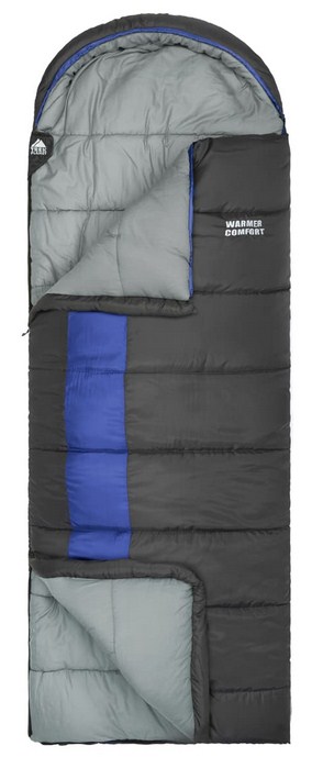 Удобный спальник-одеяло с левой молнией Trek Planet Warmer Comfort (Комфорт -8)