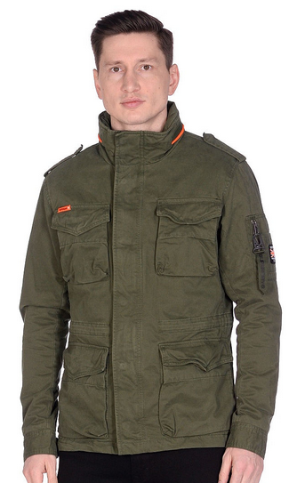 Superdry - Стильная мужская куртка Classic Rookie 4 Pocket Jacket