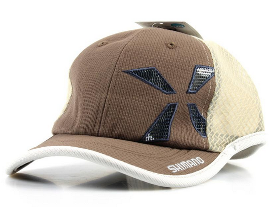 Shimano - Бейсболка спортивная для лета XEF Wind-Fit Half Mesh Cap Regular Size