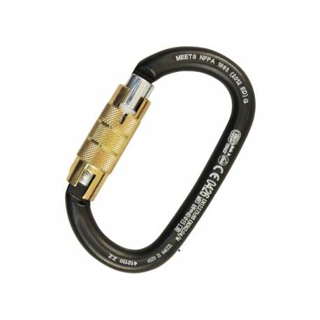 Kong - Овальный симметричный карабин Twist lock Ovalone Inox