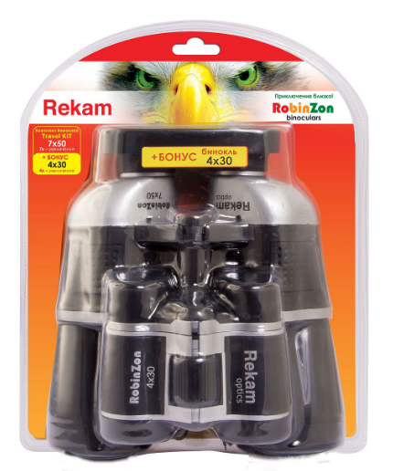 Rekam - Комплект качественных биноклей Travel Kit