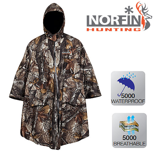 Norfin - Пончо водоотталкивающее Hunting Cover Staidness