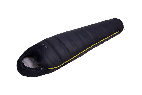 Качественный спальный мешок пуховый с правой молнией Bask Hiking 700+ (Комфорт -1)