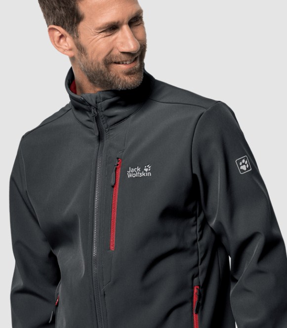 Куртка из софтшелла Jack Wolfskin Whirlwind Men