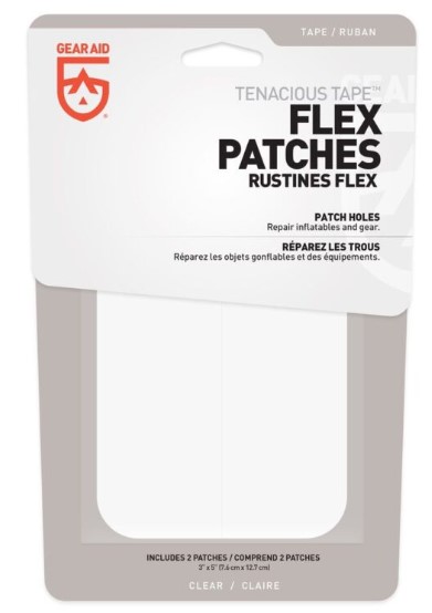 Качественные заплатки для ремонта GearAid Flex Patches TPU