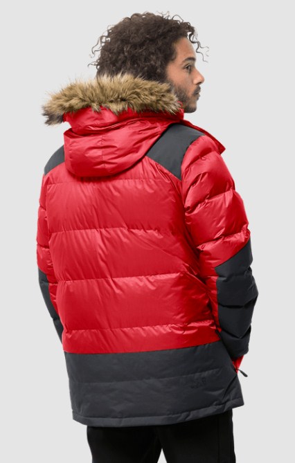 Пуховая зимняя парка Jack Wolfskin The Cook Parka