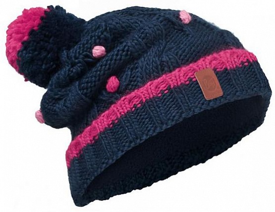 Buff - Просторная шапка Junior Knitted & Polar Hat Buff Dysha Dark Navy