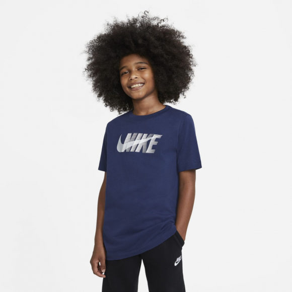 Детская-подростковая футболка унисекс из хлопка Nike Sportswear