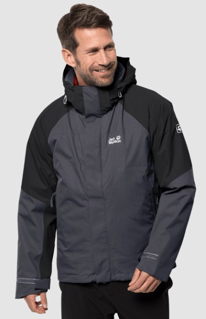 Jack Wolfskin - Куртка 3-в-1 для мужчин Steting Peak Jacket M