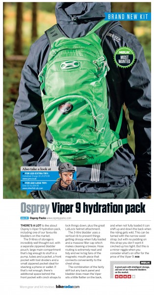 Osprey - Спортивный рюкзак с питьевой системой Viper 9