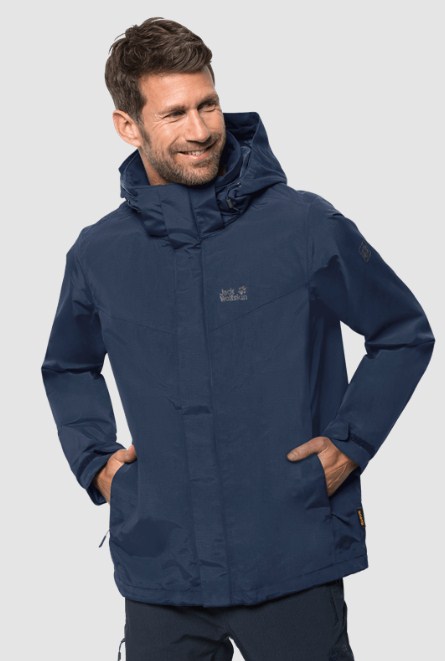 Jack Wolfskin - Дышащая мужская куртка Three Peaks Jacket M